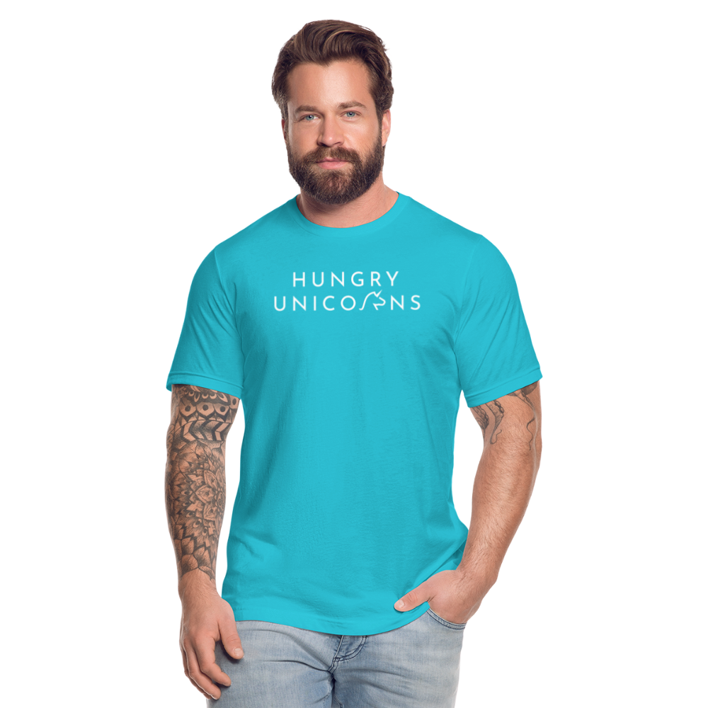 Hungry Unicorns Unisex Jersey T-Shirt - turquoise