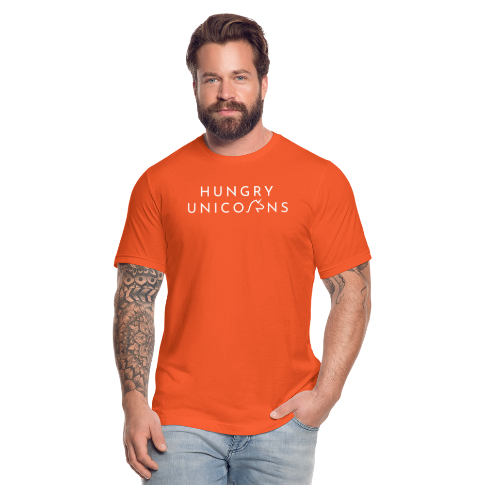 Hungry Unicorns Unisex Jersey T-Shirt - orange