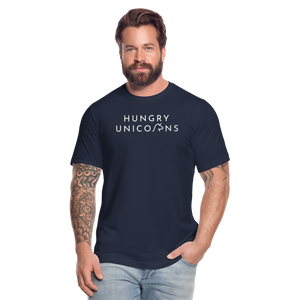 Hungry Unicorns Unisex Jersey T-Shirt - navy